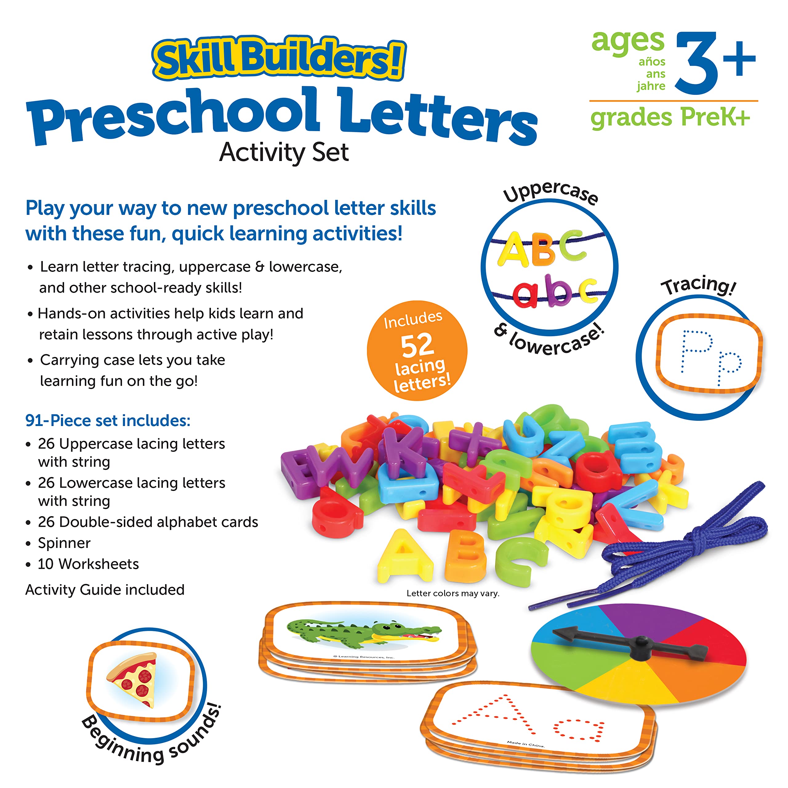 Learning Resources Skill Builders! Preschool Letters