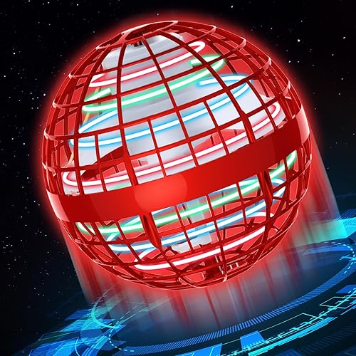 Bola de orbe voladora 2023 actualizada Orbe mágico con luz voladora, mini dron cósmico para niños, adolescentes y adultos, bola de órbita voladora