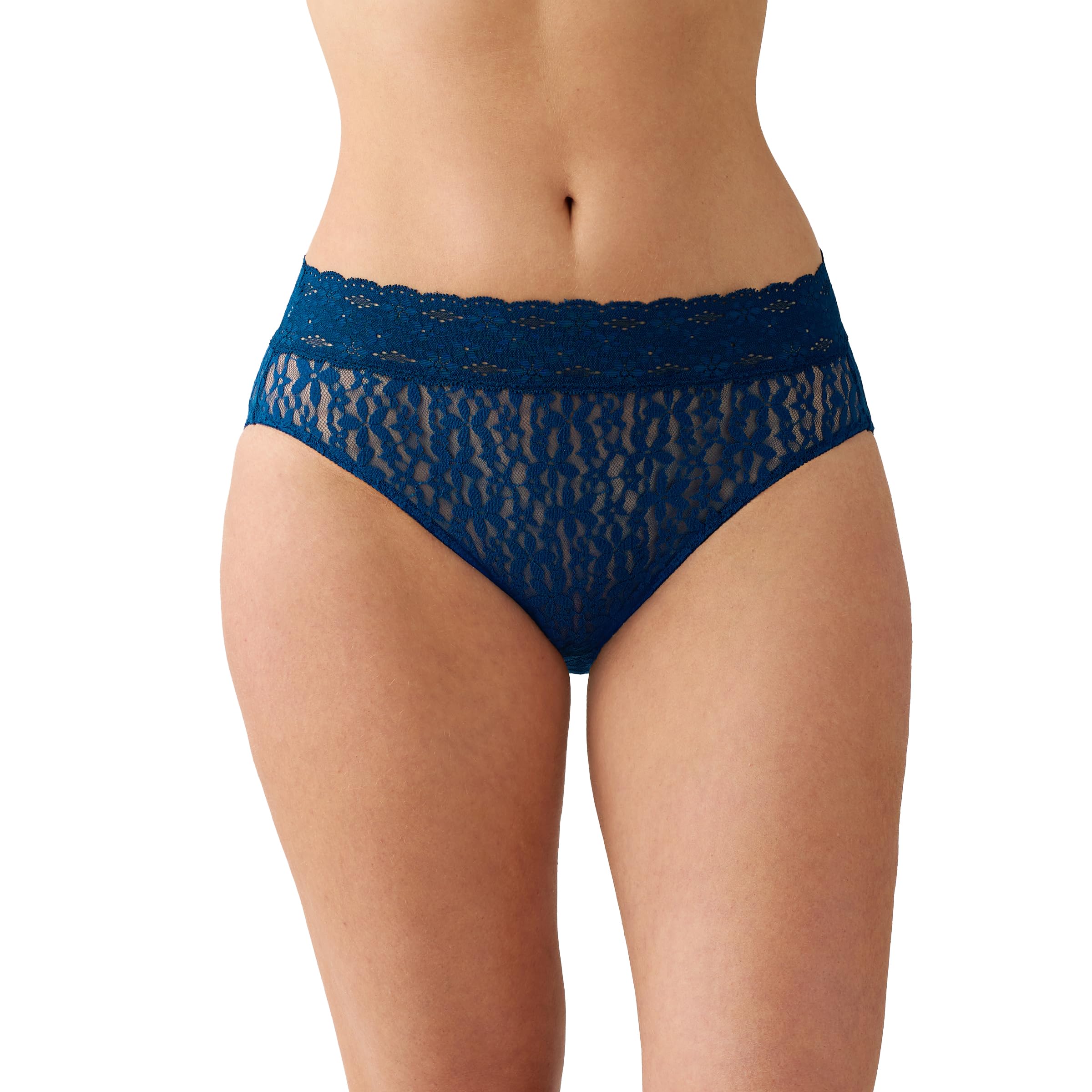 Wacoal Women's Hi-Cut Brief Panty, Poseidon, S