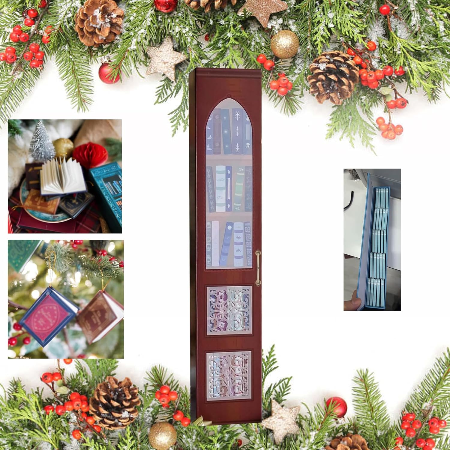 Mini Book Ornament Advent Calendar, 2025 Christmas Advent