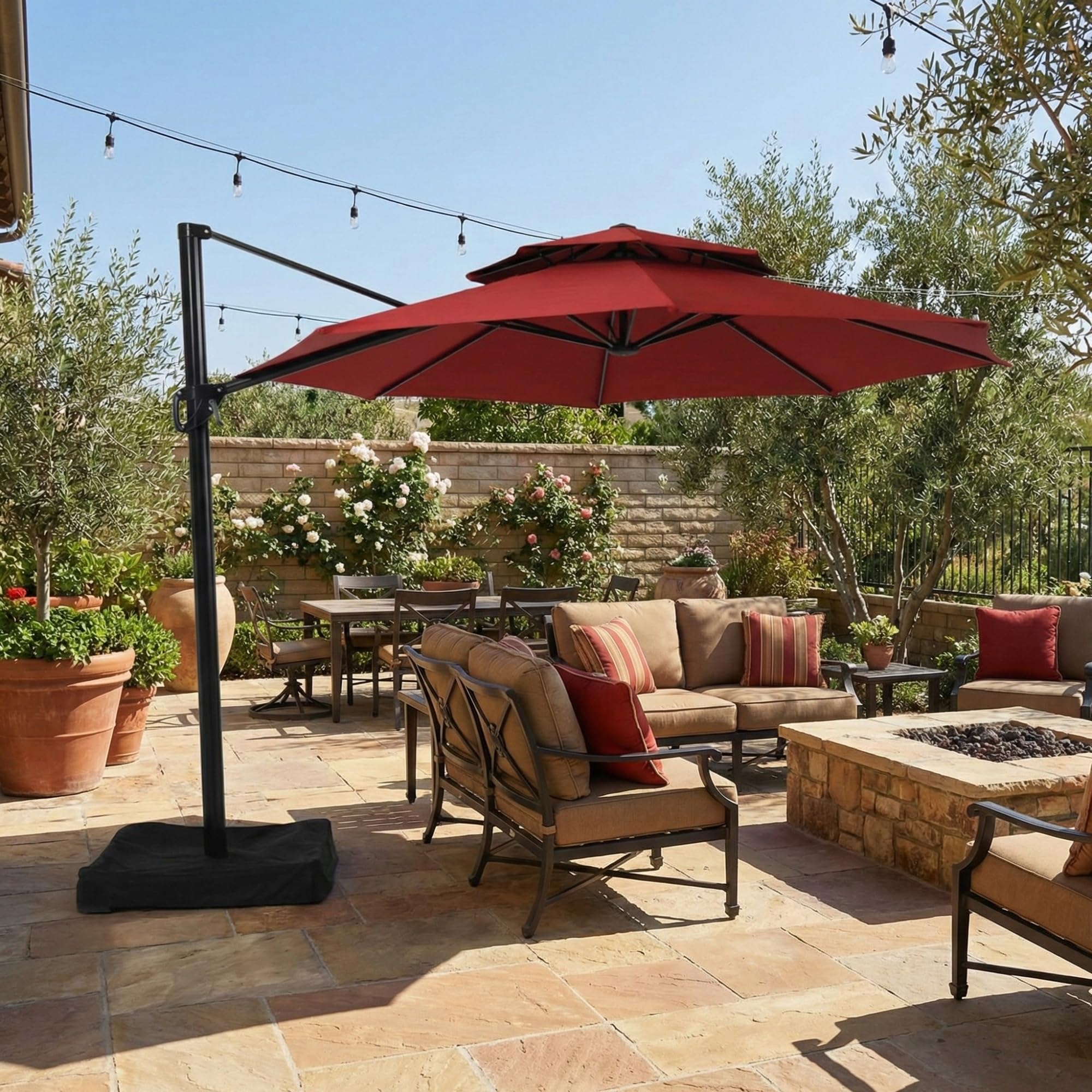 Garden Winds: Umbrella Canopy