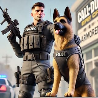 Police Dog Chase Simulator 3D: City Crime Patrol K9 Cop Game