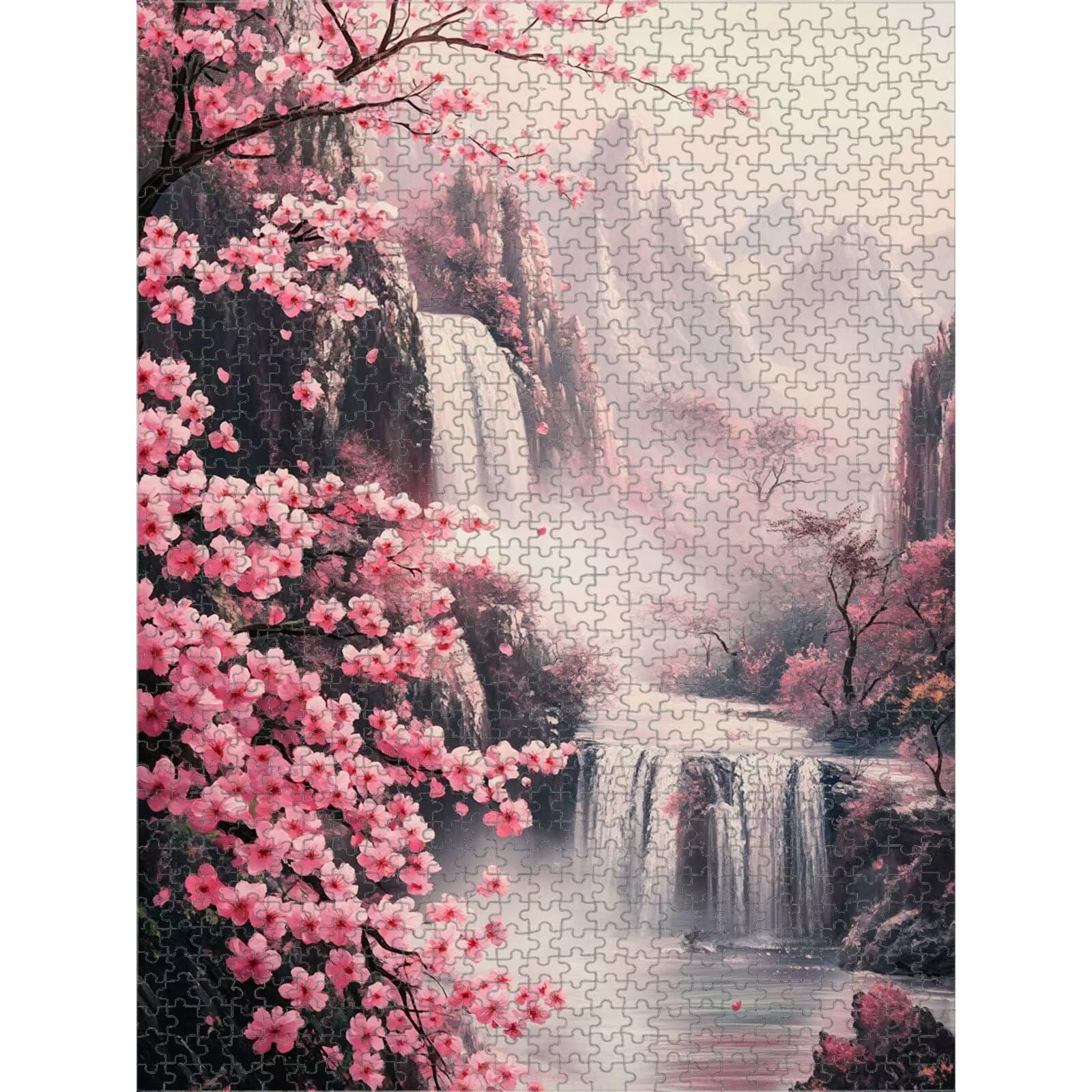 4000 Pezzi Puzzle Adulti - Autunno & Fiore - Decorazione Murale 1T#2174 | Puzzle in Legno, Tagliati con Precisione, Inchiostro dai Colori Vivaci, Hobby Statico, Decorazione per Casa, 105x147cm