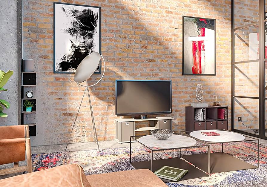 Amazon｜フリノ(Furinno) コーナーシェルフ Rossi フレンチ