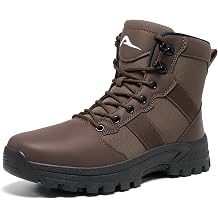 Reimferce Mens Hiking Boots Lightweight Comfortable Wear-Resistant Anti-Slip Walking Shoes for Outdoor