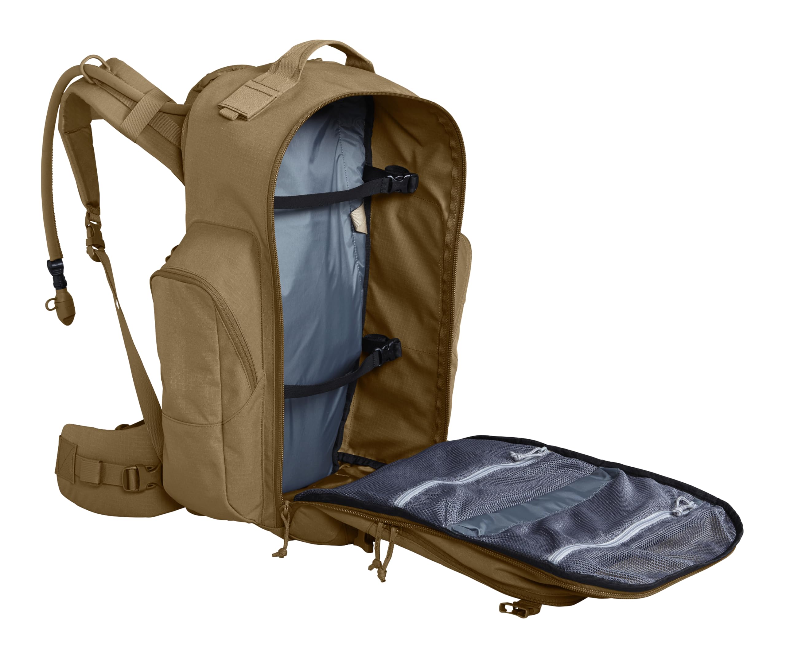 Camelbak BFM Sac D’Hydratation 3L – Cordura 41,8L, Multiple Poches, Compatible Réservoir Antidote, Coyote – Militaire Outdoor