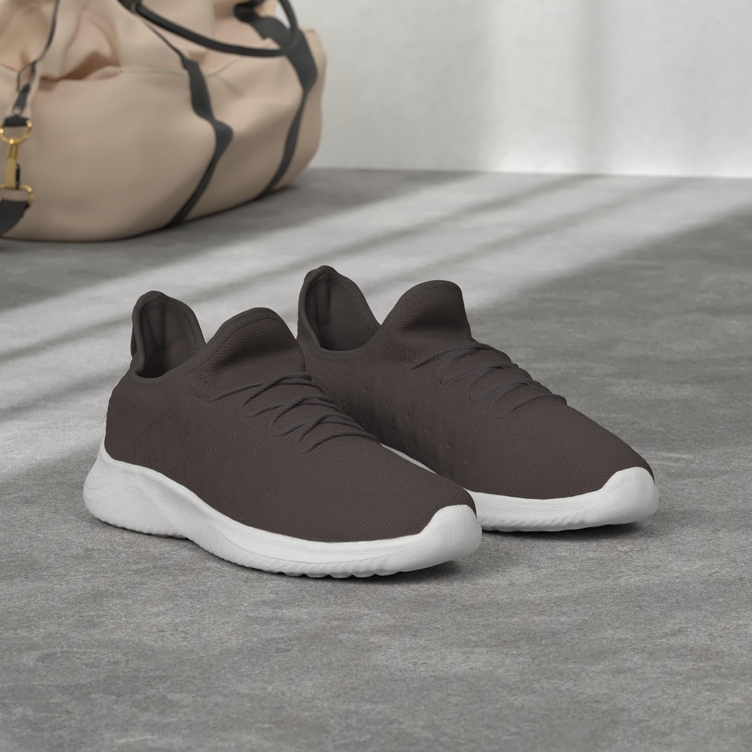 Feethit Womens Slip On Walking Shoes Non Slip Running Shoes Breathable Workout Shoes Lightweight Gym Sneakers - Image 3