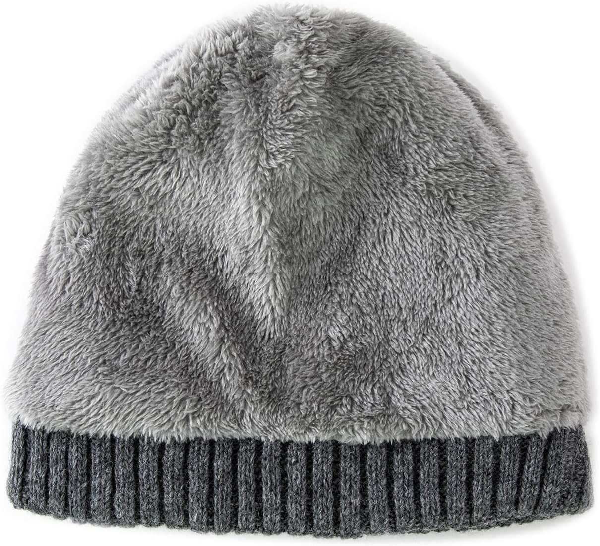 2PCS Merino Wool Knit Beanie Scarf Set for Men & Women, Winter Soft Warm Long Scarves with Wool Beanie Hat - Image 5