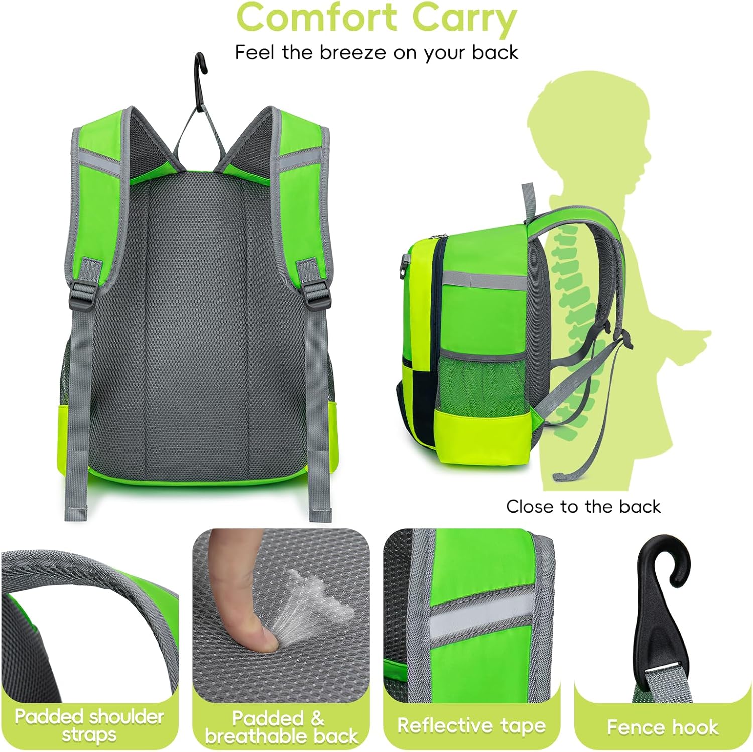 2026 Youth Baseball & Softball Bag | Ultra-Light Tball Backpack with Shoe Compartment & Helmet Holder | Skin-Soft Fabric - Image 5