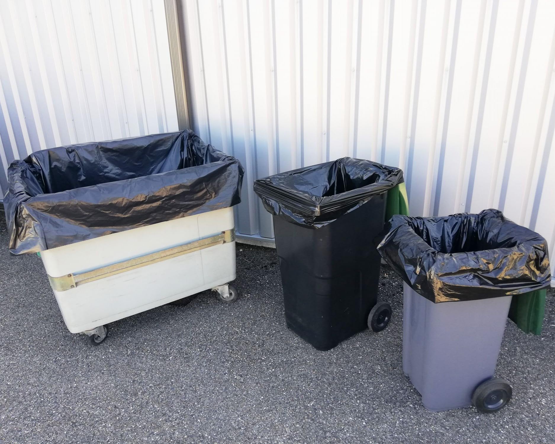 SANYGIENE | Sac Poubelle 660 Litres X50 | Housses Protection Conteneur 660L | Certfié REACH et FSC | Epaisseur 30µ | Anti Saletés - Anti Fuite - Anti Odeur | Hygiène Propreté Collecteur Déchets