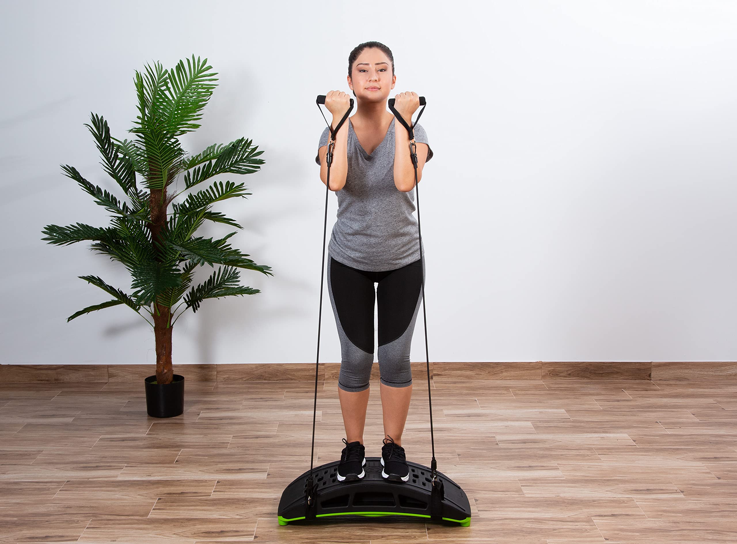 GLOBAL RELAX® | ZE NSHAPER Balance Plataforma de Fitness | Mejora el Equilibrio I Coordina la Postura y el Sistema Neuromuscular | Ejercicio Cardio de bajo Impacto