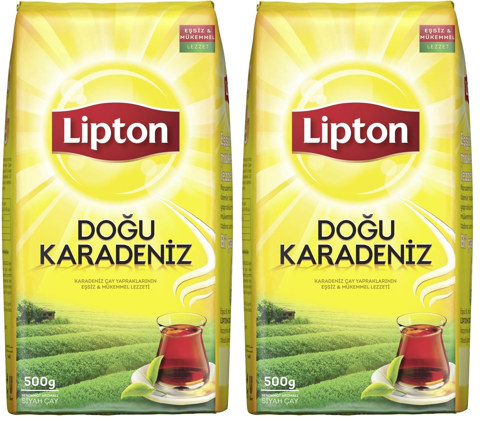 Lipton Doğu Karadeniz Dökme Çay, 500 g 2li paket