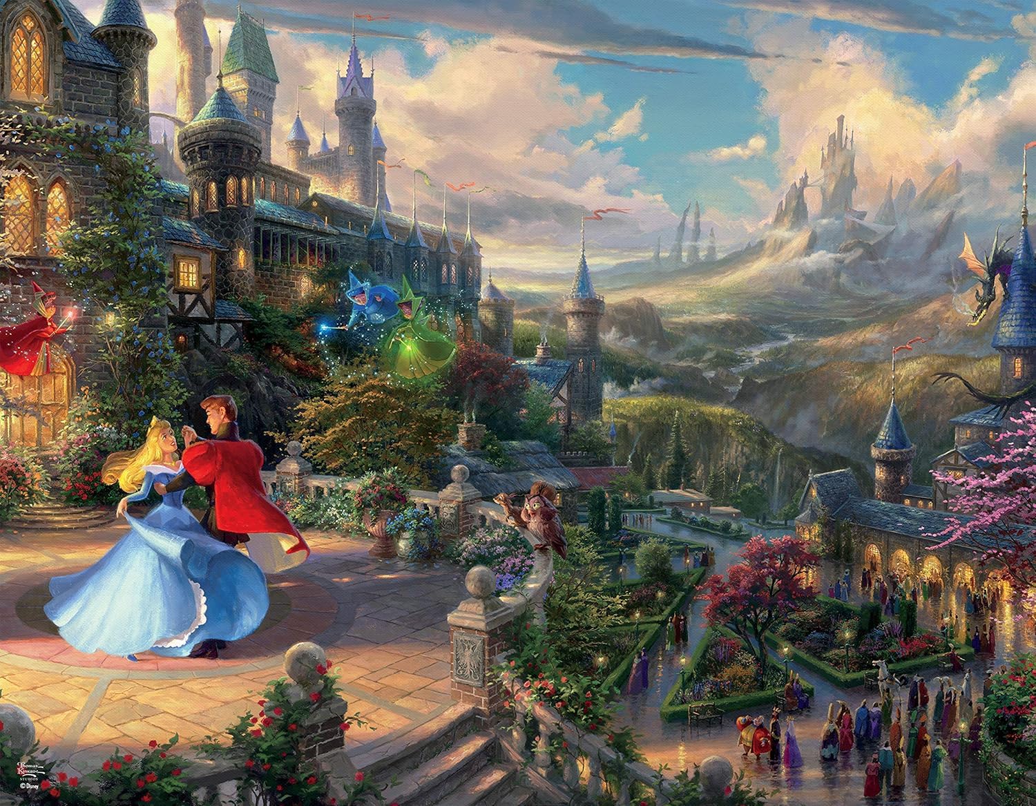 Amazon.co.jp: Disney クラシックパズルセット 500ﾋﾟｰｽ×4【塔の上の