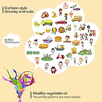 Vista 50 de WJPC 55 tarjetas, 106 tarjetas flash de alta frecuencia de primer grado, tarjetas de aprendizaje de fonética de primer grado para niños de 5, 6, 7