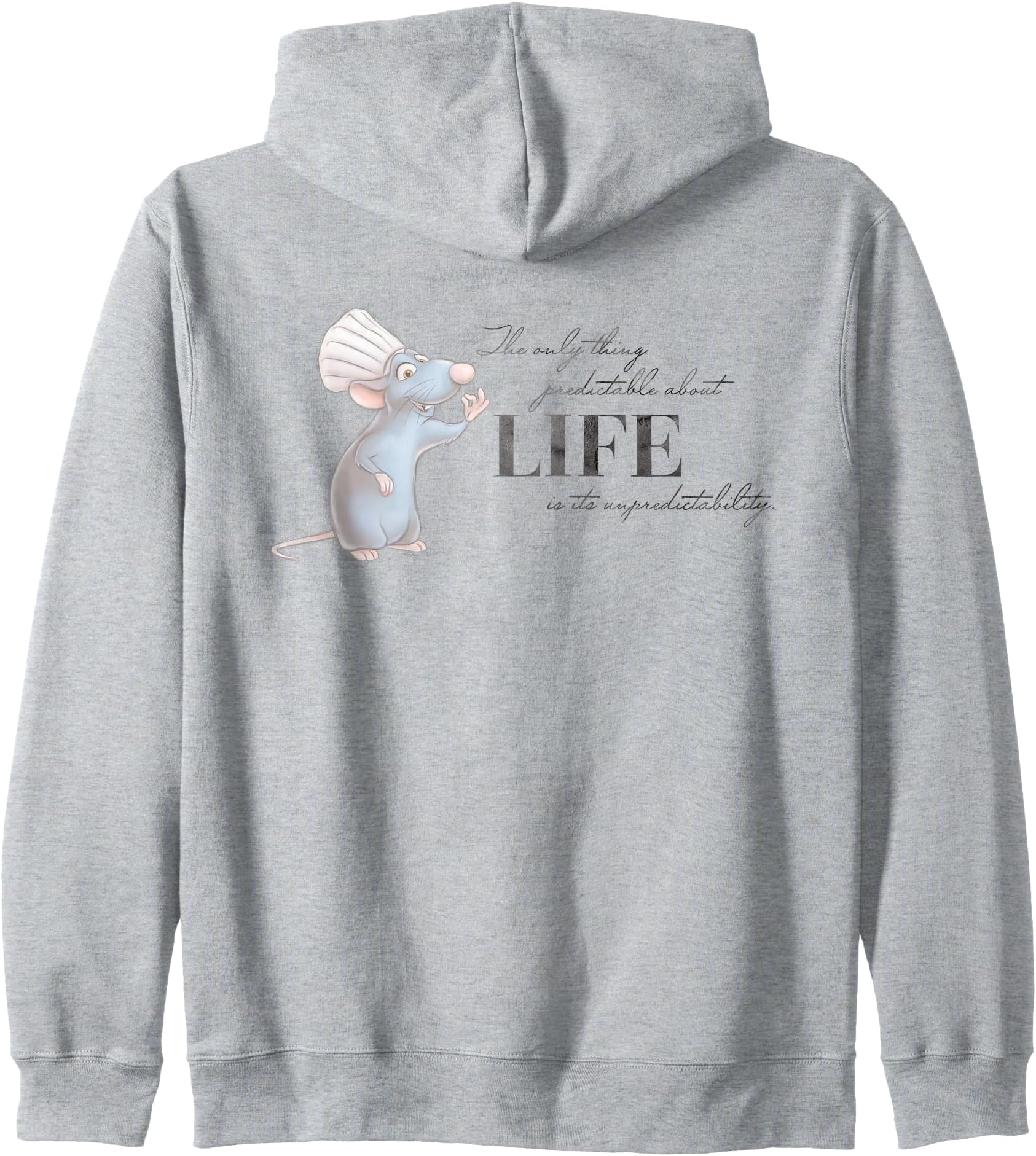 Disney 100 and Pixar's Ratatouille Remy Unpredictable Life Zip Hoodie