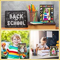 Vista 6 de FLYAB Marco de fotos My First Day of Preescolar 2025 My 1st Day of Prschool Pre-K Kindergarten - Marco de fotos para el primer día de preescolar