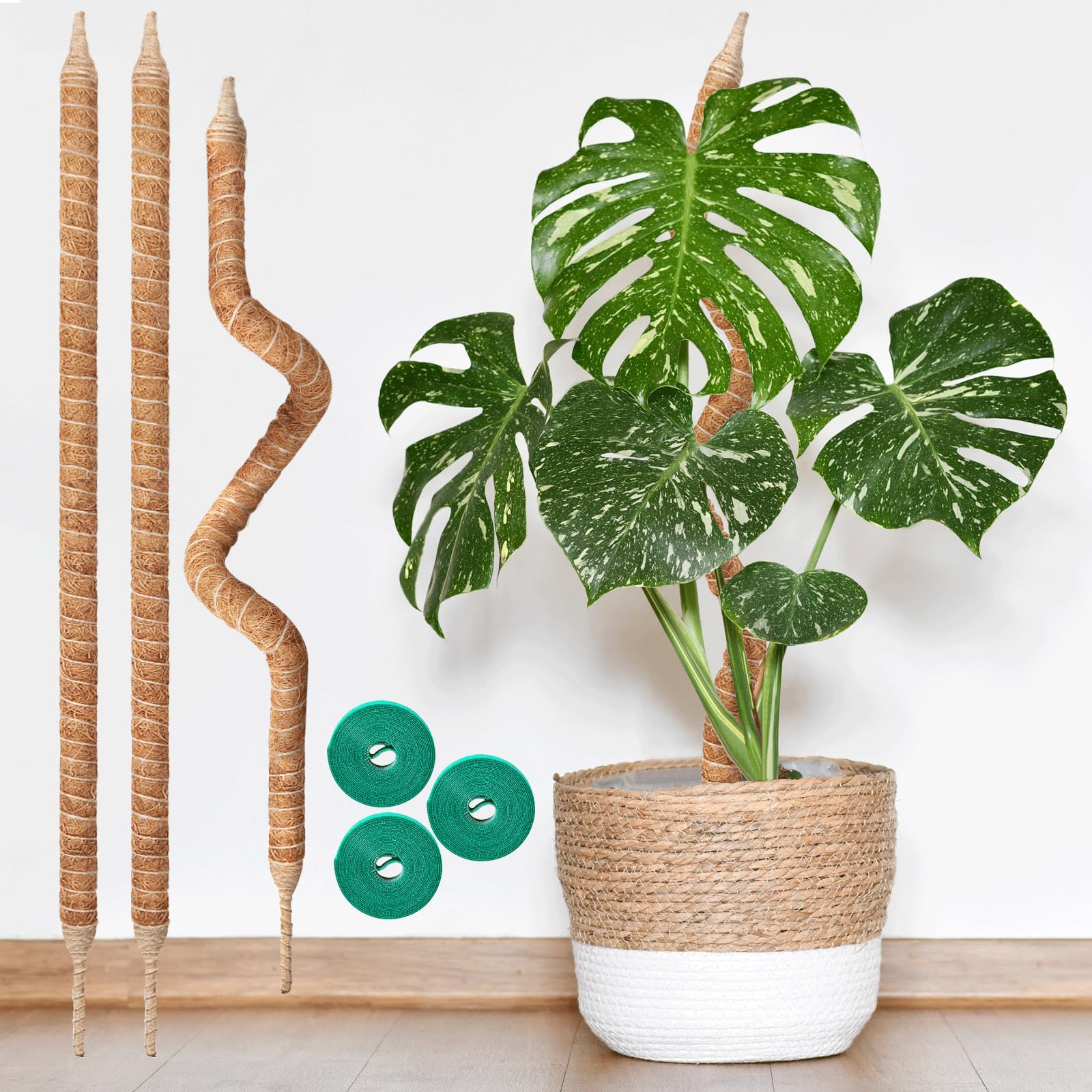 3-Pack 28in Vanut Moss Pole