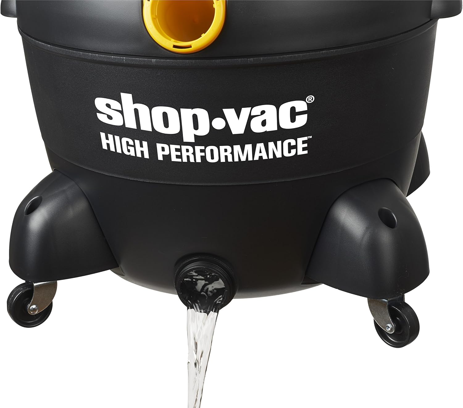 Shop-Vac 5987400 16 gallon 6.5 Peak HP High Performance Series Wet Dry Vacuum, Black/Yellow - - 