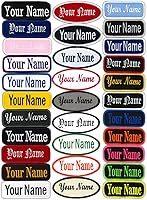 Vista 1 de Parches con tu nombre para uniforme o camisa de trabajo, personalizados, bordados. Nuevos estilos, nuevas fuentes. Múltiples tamaños para elegir.