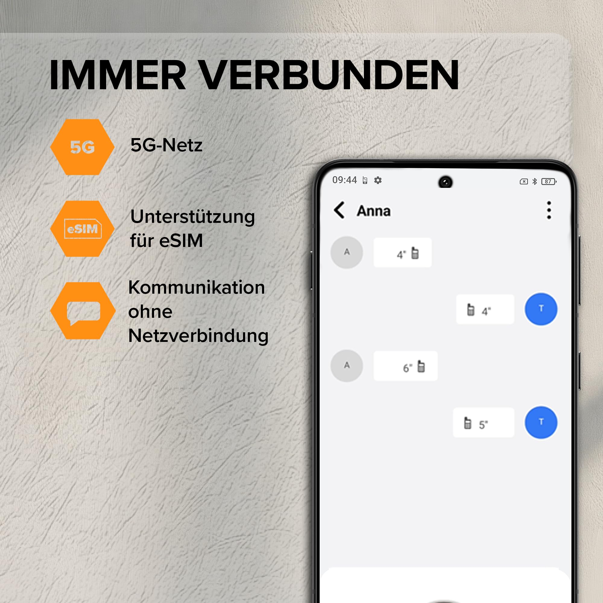 HAMMER VENTUS 5G Outdoor Smartphone 8GB+256GB, Android 16, 6.77 Inch 120Hz AMOLED Display, 108MP AI Camera, 32MP Selfie Camera, MediaTek Dimensity 7100, 5000mAh Battery, 45W Fast Charging, IP69, MIL-S