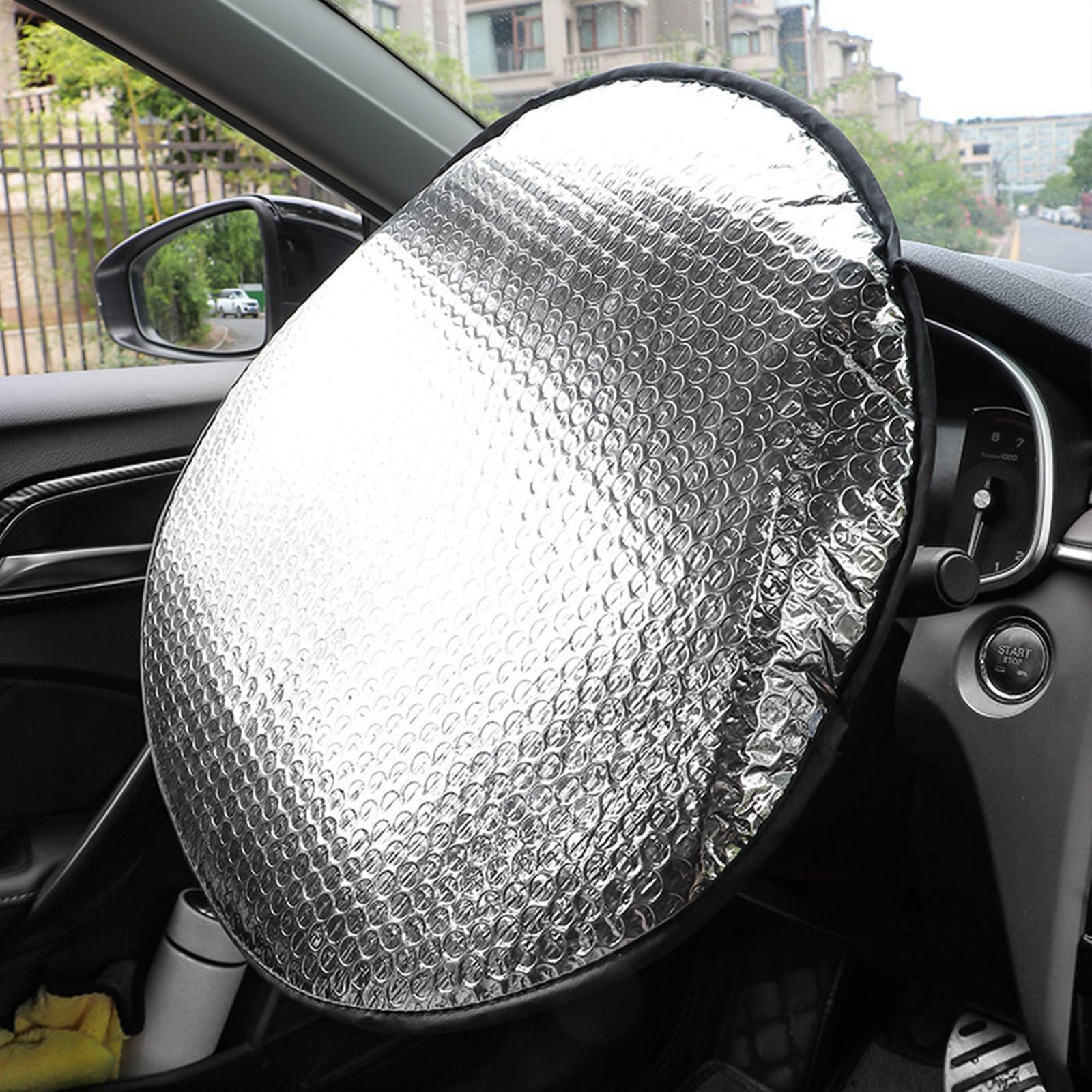 RPGPRLGYO Steering Wheel Sunshade for Toyota RAV4 XA30 RAV 4 2005-2013