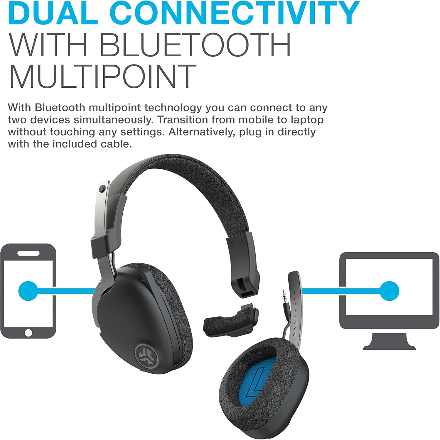 Buy JLab JBuds Work Wireless or Wired 