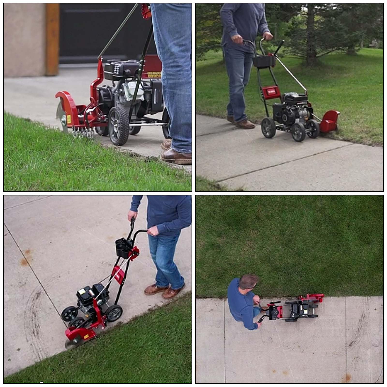 POWER PLUS（POWER BLADE）9'25\" Powercare 9 in x 9 in. Universal Tri-Arc Edger Blade with 1