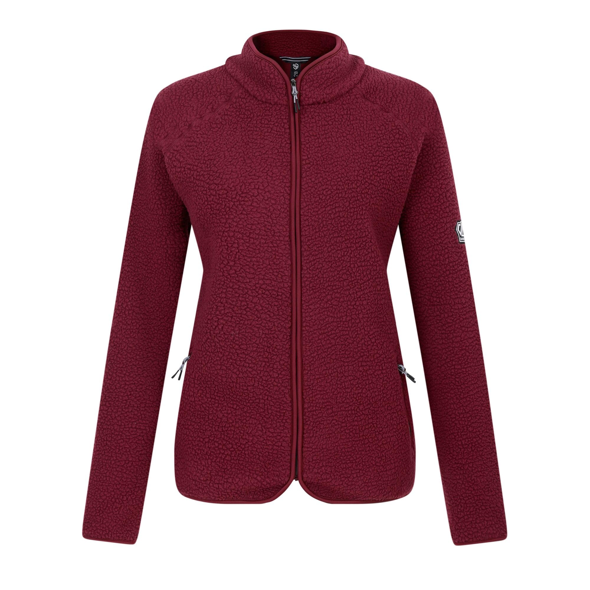 Dare 2b Women's Excursion Full Zip Borg Fleece Sweatshirt in Lilac | Size: 18