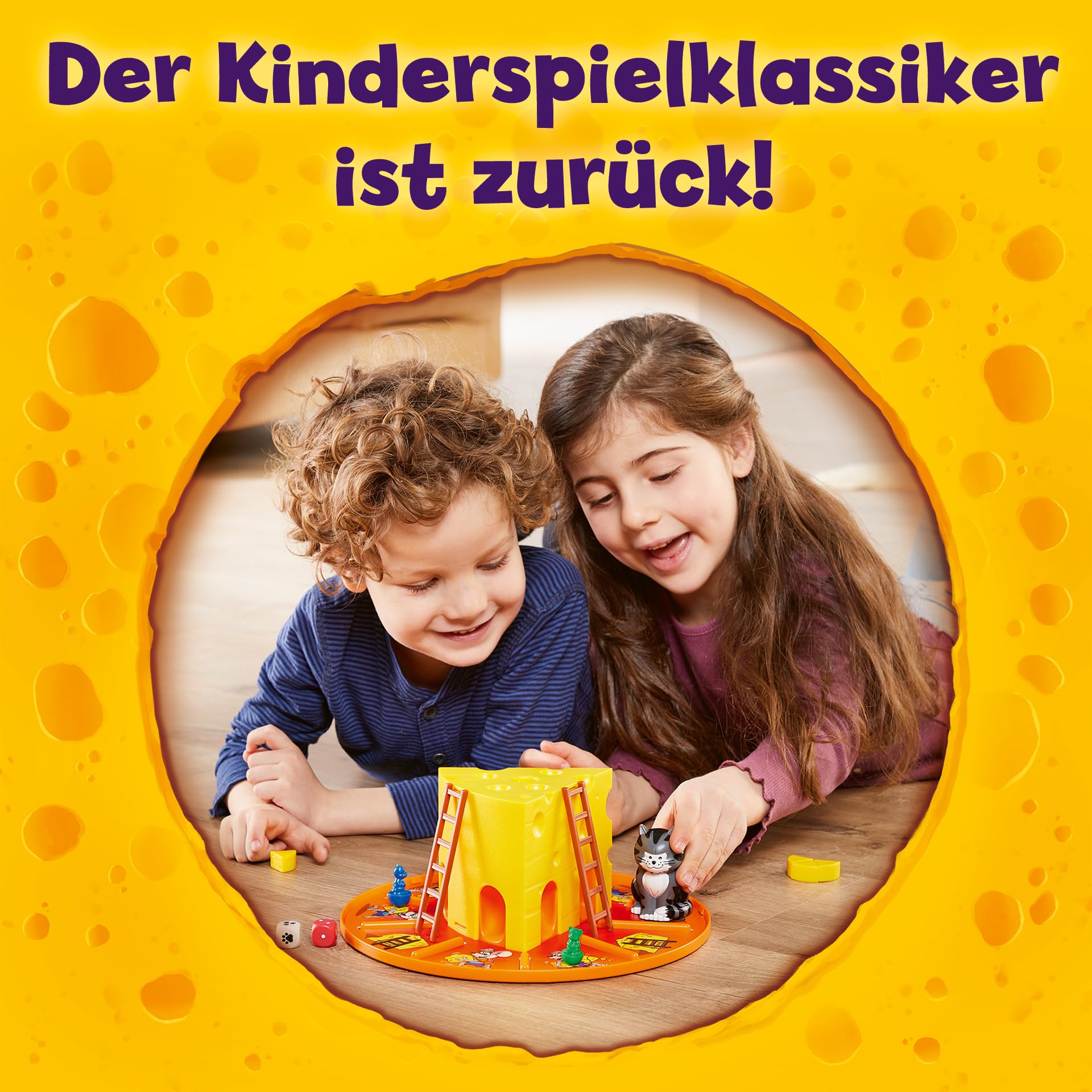 Ravensburger Kinderspiele 24562 - Max Mäuseschreck - Würfelspiel für 2 bis 4 Spieler, Kinderspiel ab 4 Jahren