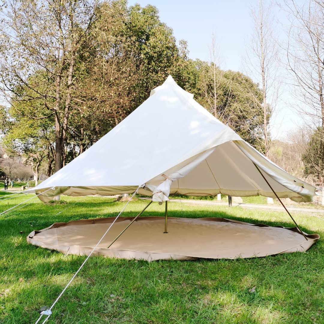 Yourte de villégiature de Glamping de Tente de Cloche d'Oxford 4M 5M 6M imperméable extérieure pour Le Camping Familial
