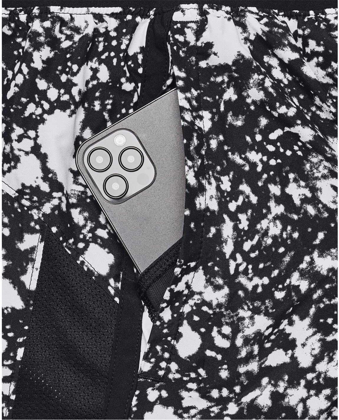 Under Armour - Mens Launch 5' Shorts, Color Black (001), Size: X-Large - Image 6