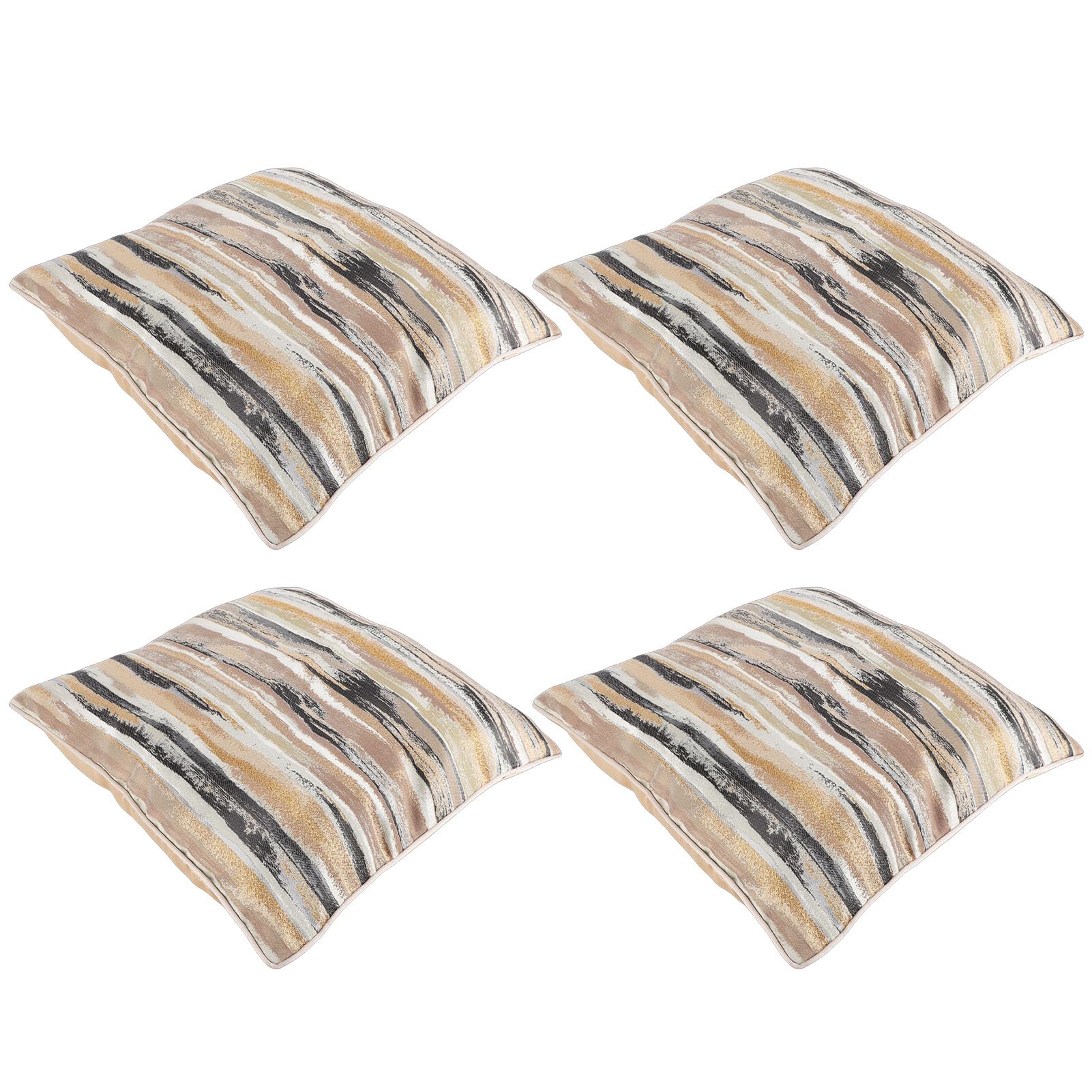 Fockety Federe per Cuscini, Federe per Cuscini Decorativi in ​​stile Boho Elegance, per Boho con Set da 4 Pezzi per Divano Letto del Soggiorno (50,8x50,8 cm/20x20 pollici)