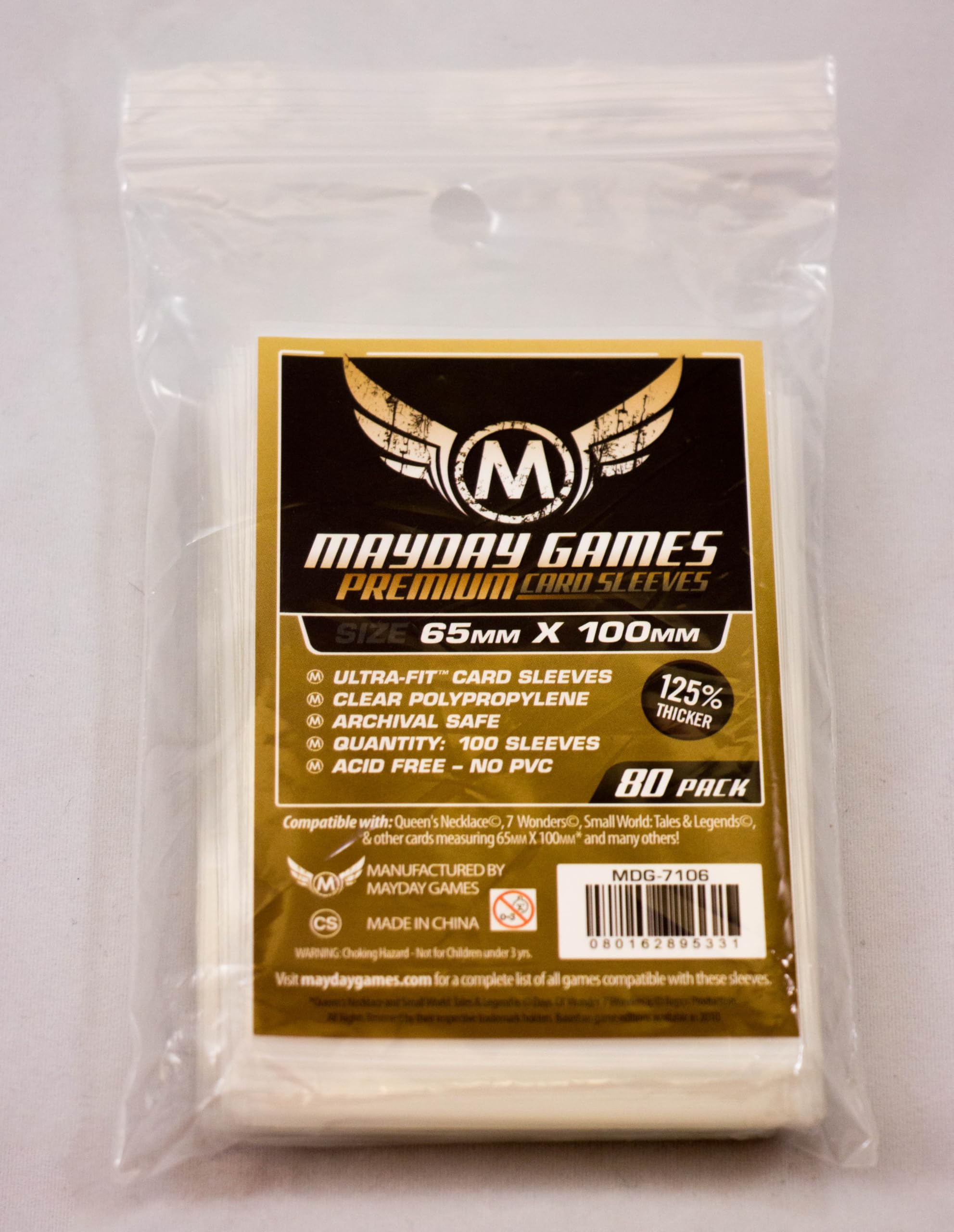 Amazon.com: Mayday Games 7 Wonders Duel Game Accessory - Premium Card Sleeve  Bundle : Toys & Games