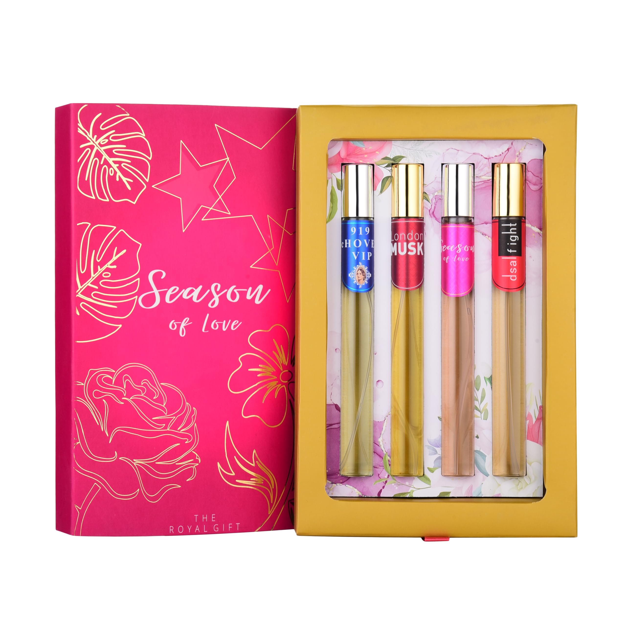 Oveo Perfumes Combo Pack of 4 Gift Set, Each Perfume contains 30ML, 4 Different Fragrance (Season of Love)-image-22