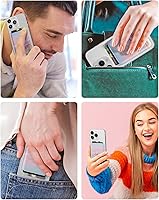 Vista 21 de Soporte magnético para tarjeta magnética para Apple Magsafe iPhone 14 Pro Max/14 Plus/14 Pro/14, 13 Max/13 Pro/13, 12 Max/12 Pro/12, accesorio