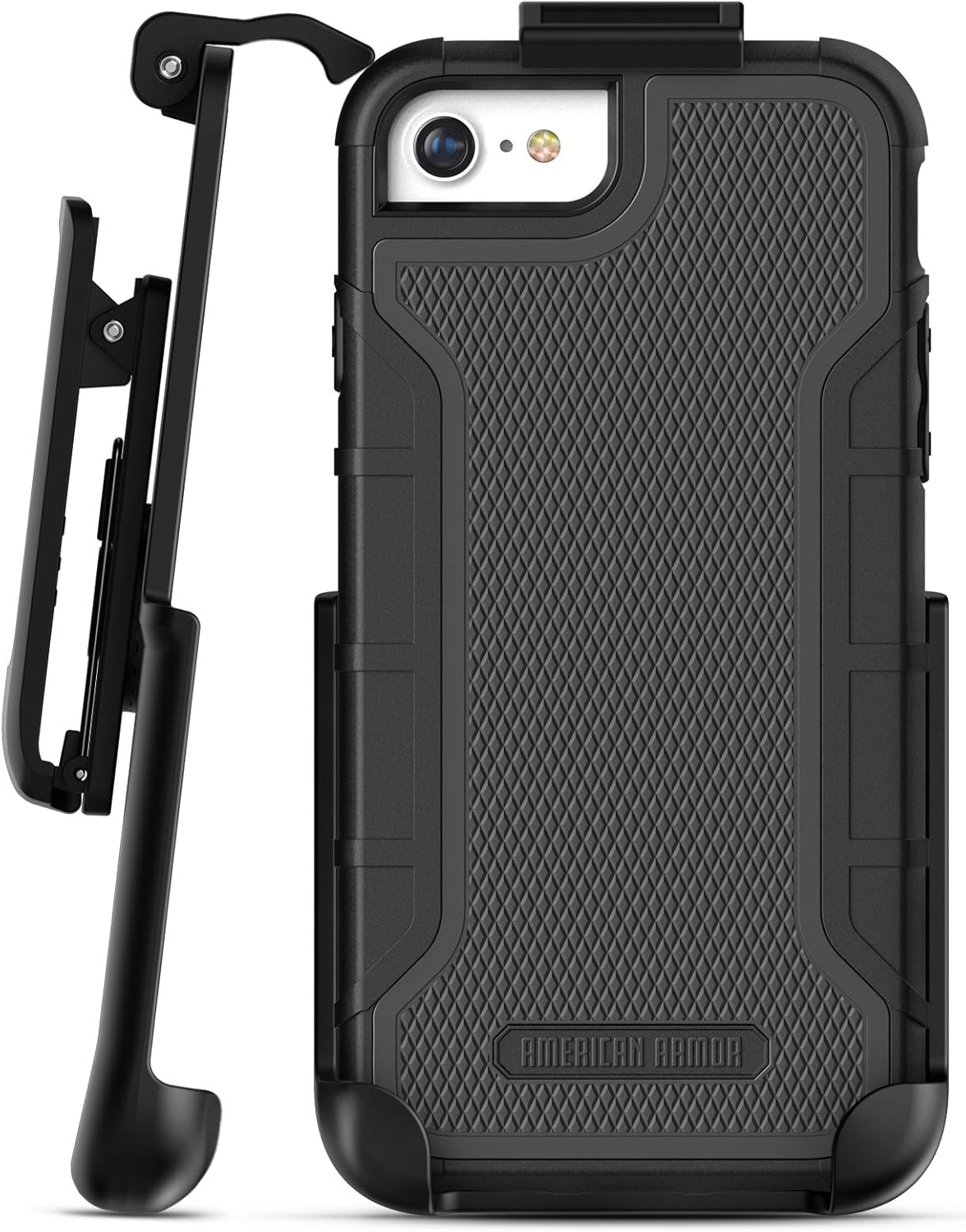Encased Heavy Duty iPhone 8 Belt Case (Built in Screen Protector
