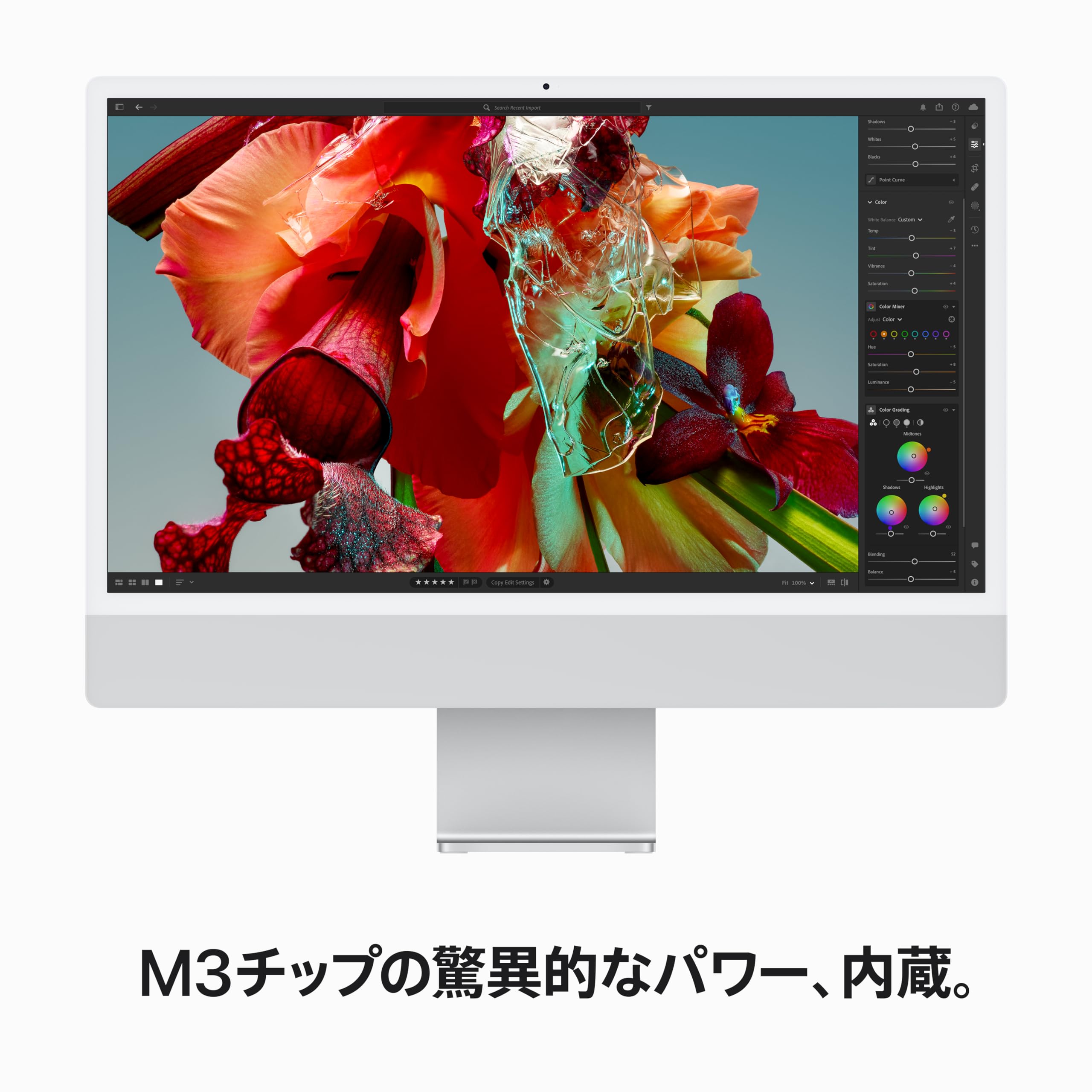 Apple - iMac（24インチ,2023,2ポート）256GB/8GB ⑥ Apple iMac 24