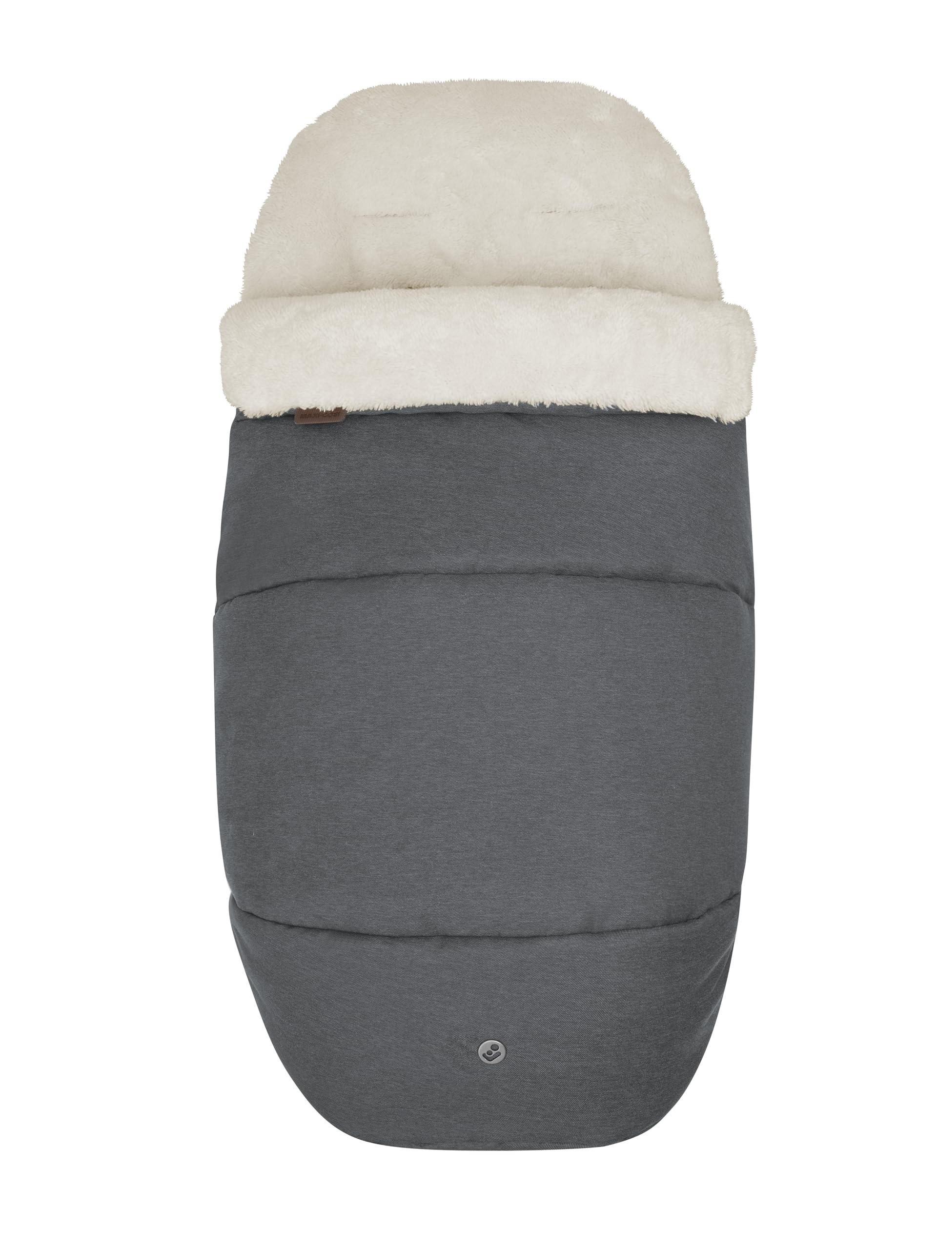 Maxi-Cosi Sacco Nanna 2-in-1 per Passeggino, 0–3.5 Anni, Twillic Graphite | Calda Fodera in Pile, Utilizzabile Anche Come Riduttore Seduta, Mantiene il Bambino al Caldo