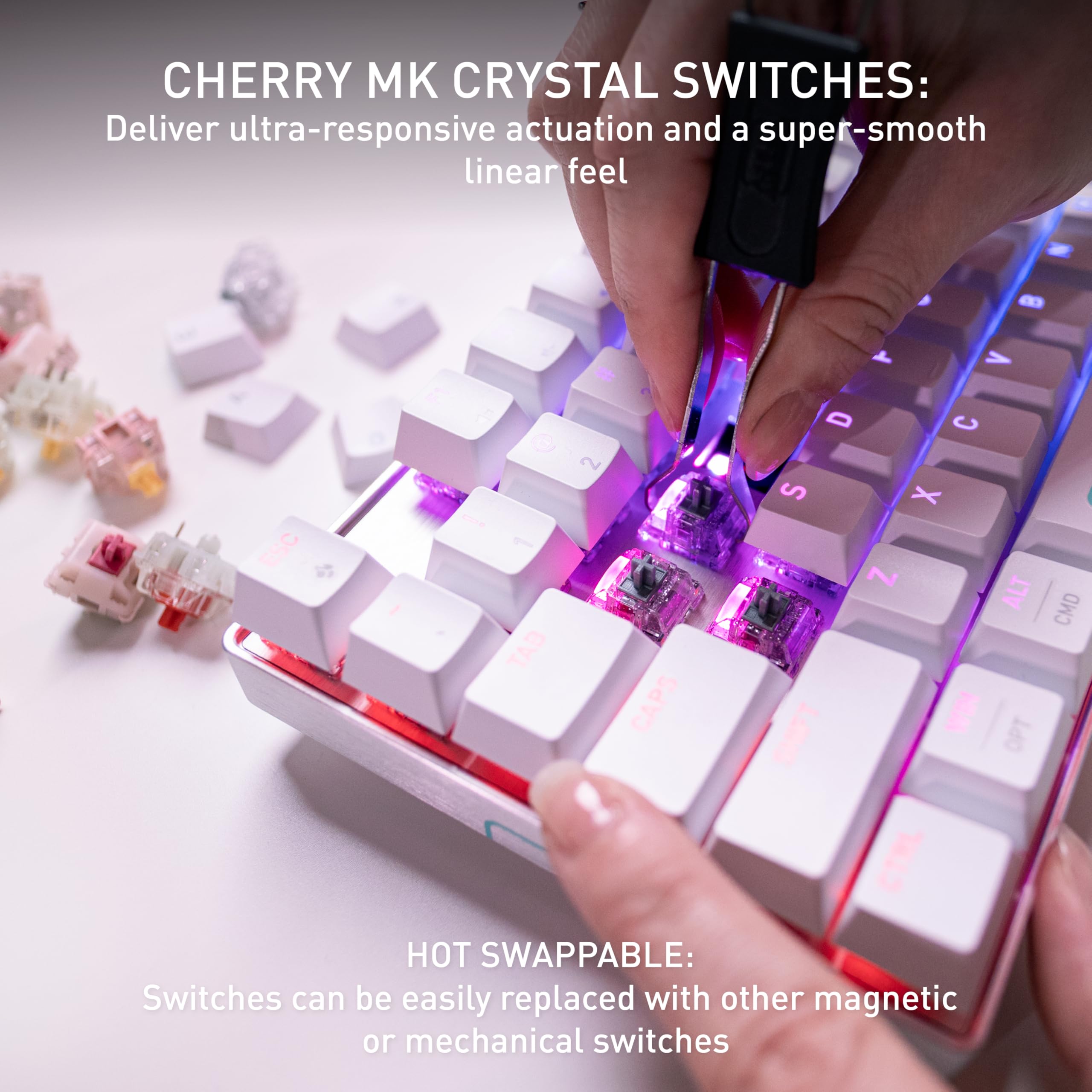 Amazon.com: CHERRY XTRFY MX 8.2 Pro TMR Wireless | Magnetic Gaming
