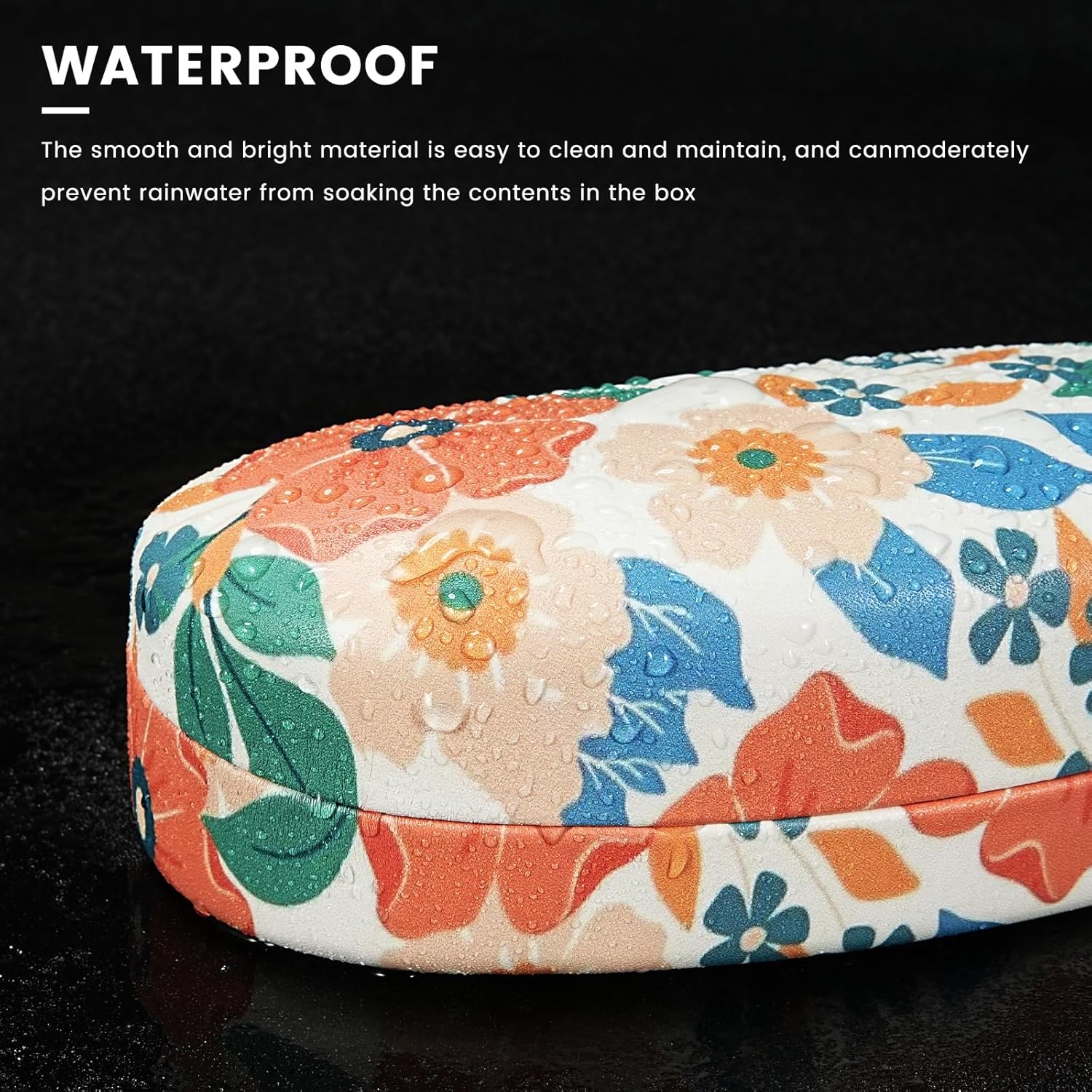 molshine Hard Shell Sunglasses Case,Classic Large Glasses Case for Sunglass, Eyeglasses with Cleaning Cloth, Pocket - Image 6