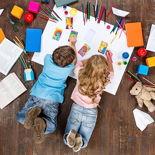 Miniatura 5 de Nezyo 24 mini cuadernos de teñido anudado de 2.36 x 3.94 pulgadas, bloc de notas de bolsillo pequeño, mini bloc de notas en espiral, cuaderno