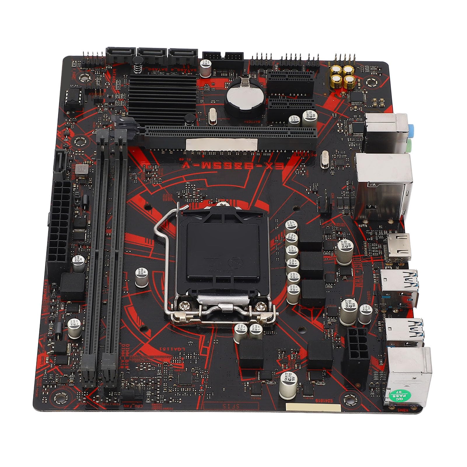Amazon | EX-B365M-Vマザーボード、第9世代CORE＆CELERON CPUSのLGA