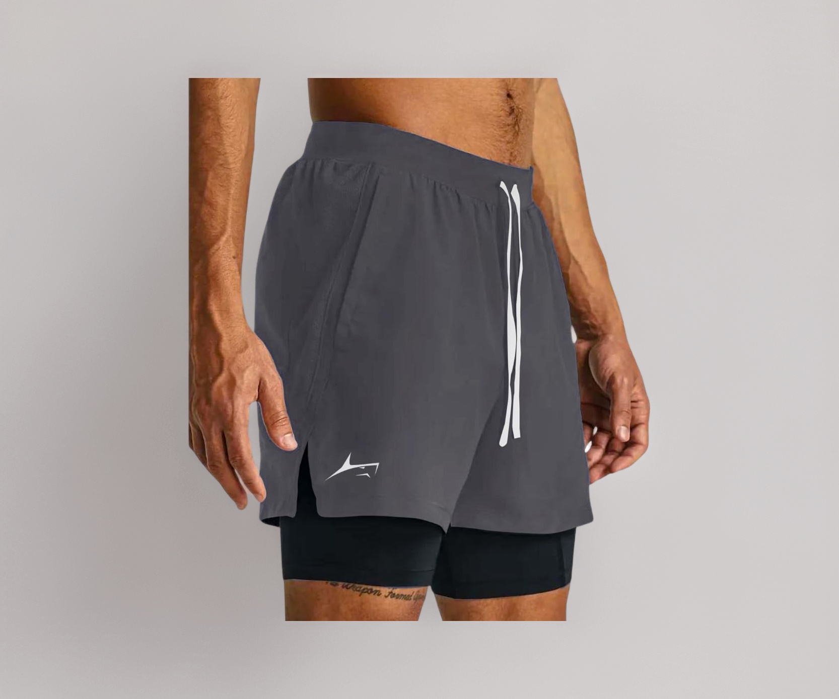 PROSHARX 2-in-1 Active Dual Shorts with Inner Tights