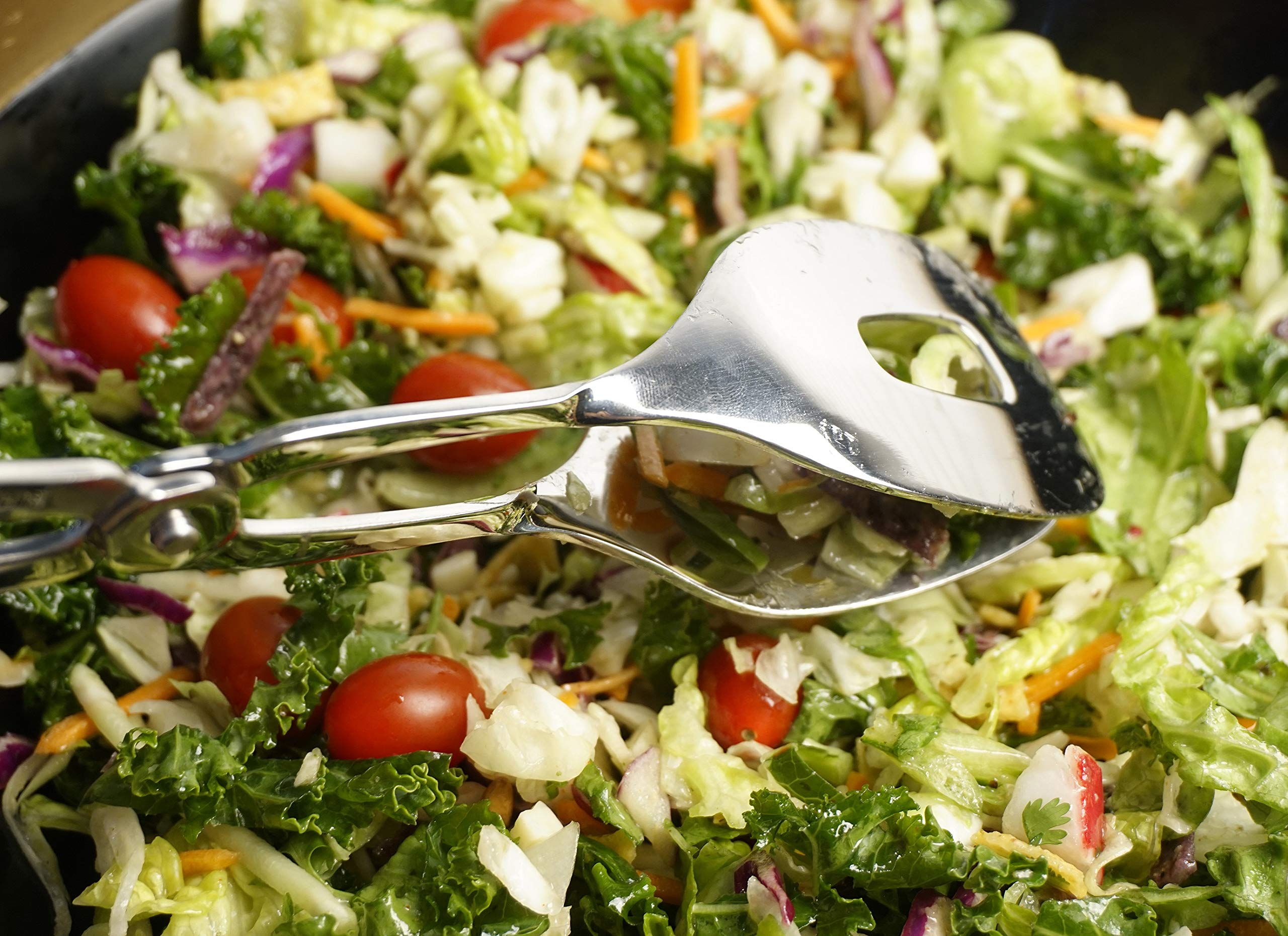 RSVP Chef Large Serving Salad Tongs Endurance Stainless Steel Kitchen Catering