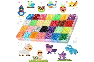 Fuse Beads Mega Refill of 3200+Aqua Beads