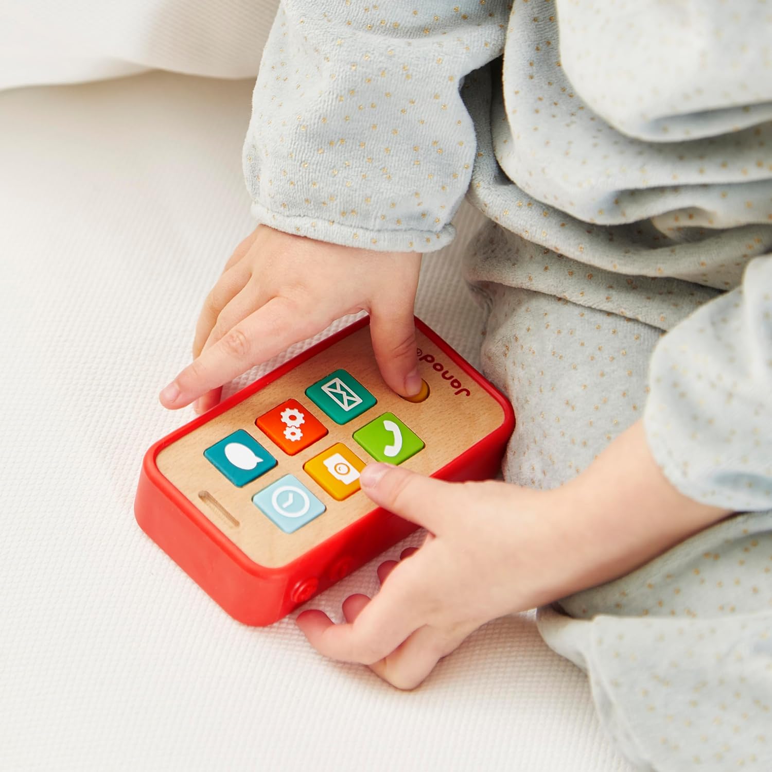 Janod Pretend Play Sound Telephone - Ages 18 Months+ - J05334