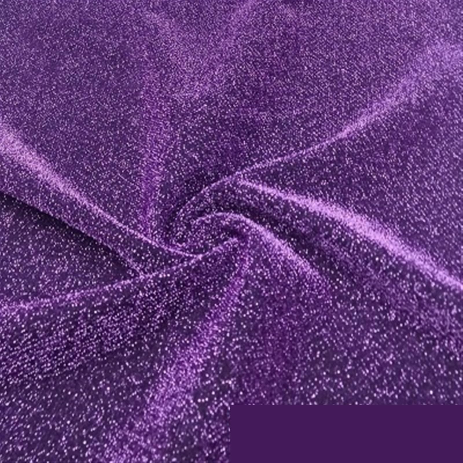 Fabric, Fashionable Glitter Starry Sky Knitted Stretch Fabric Multicolor 100cm x 150cm(2)