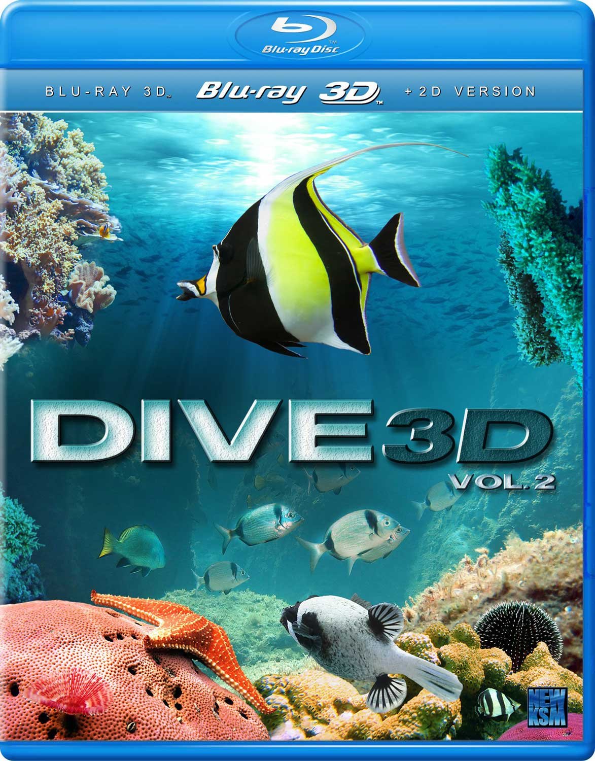 Dive 3D Volume 2 Blu-Ray 3D con versión 2D edición Reino Unido