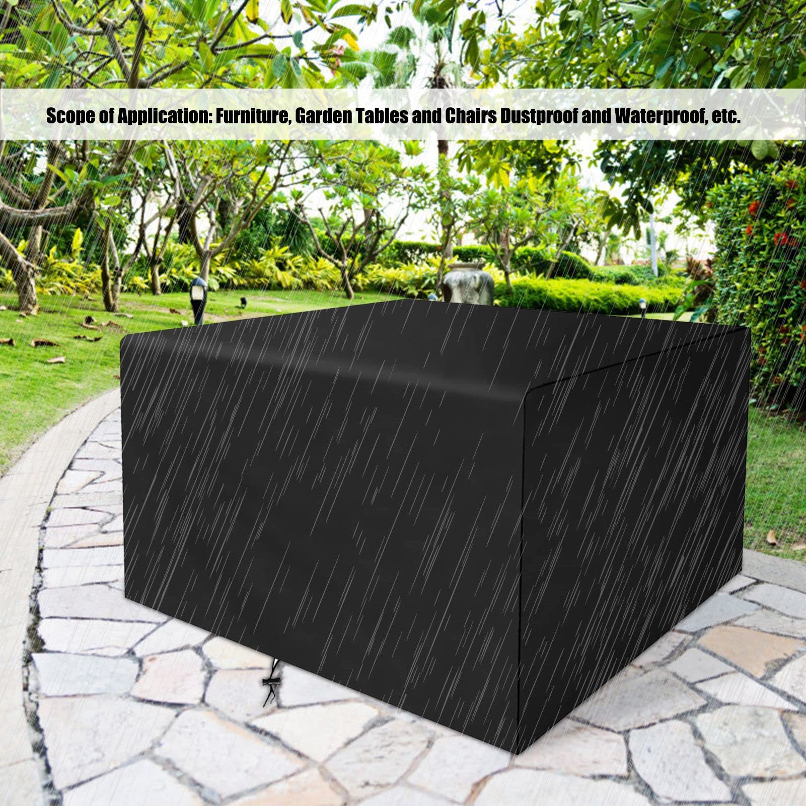 Outdoor Furniture Covers, Outdoor Sofa Cover Table and Chair Cover Rectangular Outdoor Table Cover Rectangle Patio Table Cover