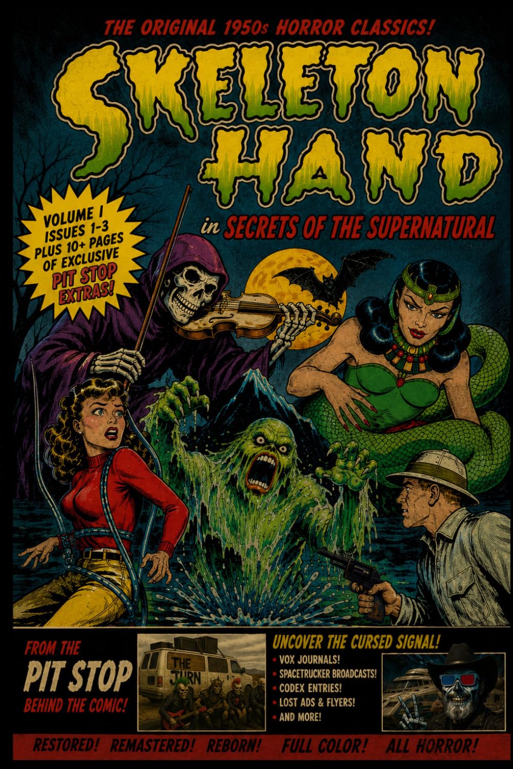 Skeleton Hand: Volume 1: Classic Horror Comics Collection — Issues #1–3